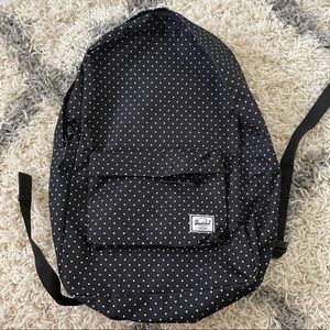 NWT Hershel Black and White Backpack